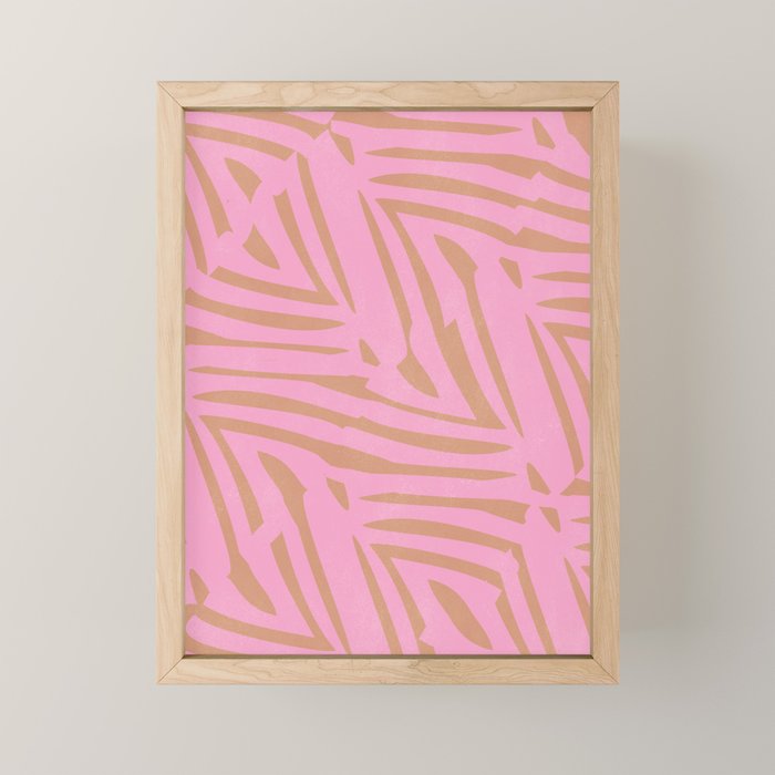 tiki pink Mini Art Print Gallery Image 1