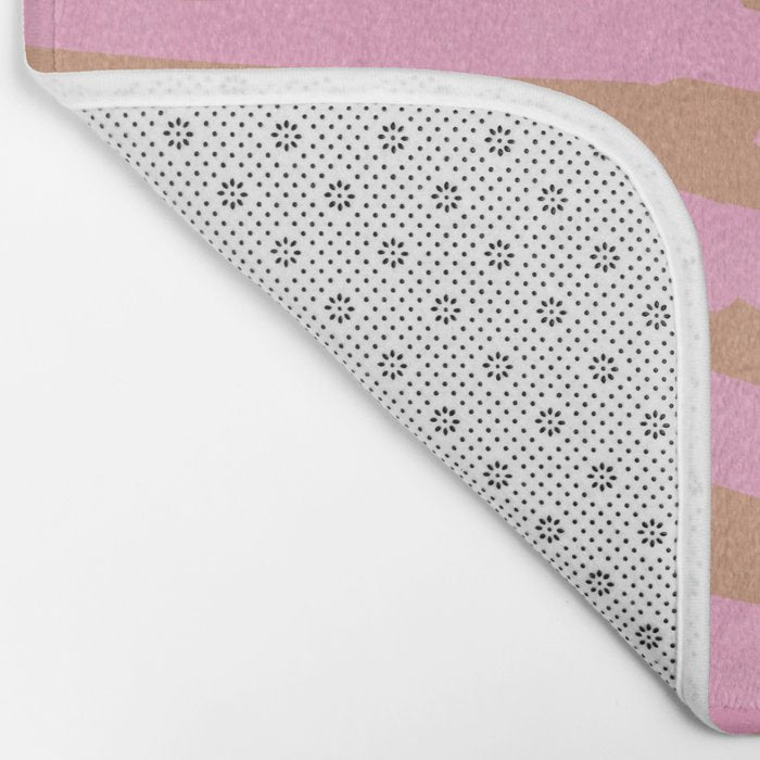 tiki pink Bath Mat Gallery Image 2