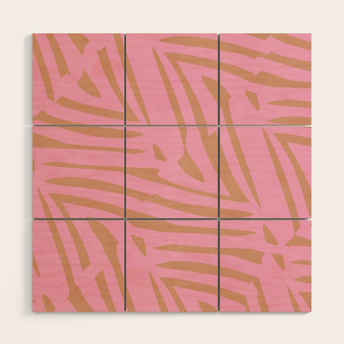 tiki pink Wood Wall Art Gallery Image 1