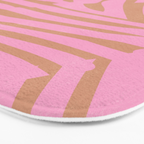tiki pink Bath Mat Gallery Image 3