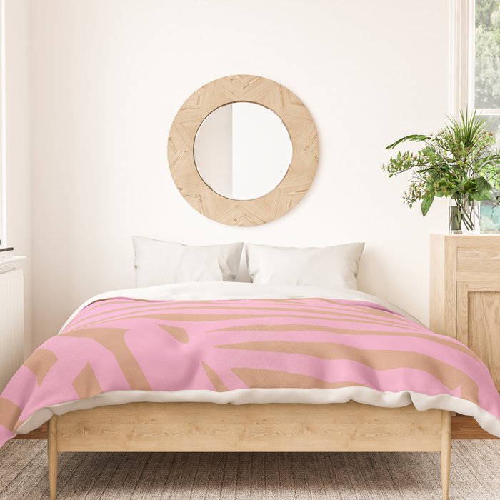 tiki pink Duvet Cover Gallery Image 3