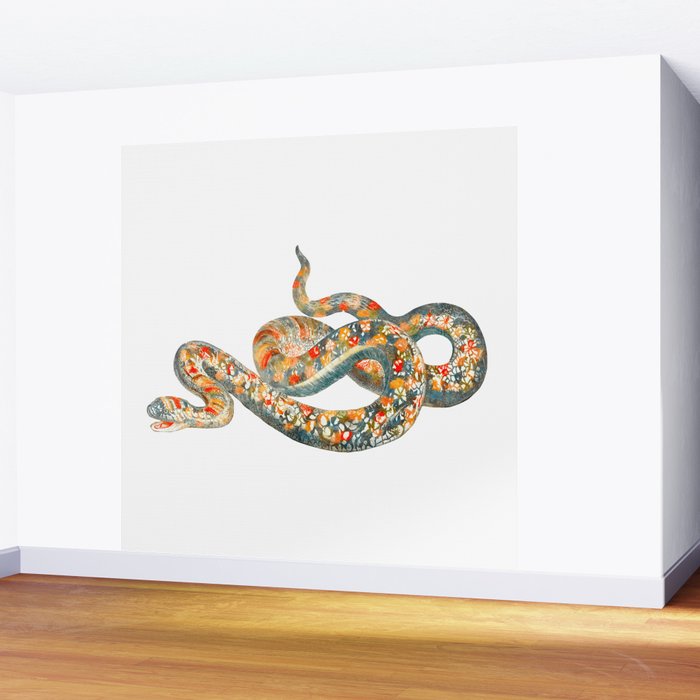 A snake by Johan Teyler  Wall Mural Gallery Image 2