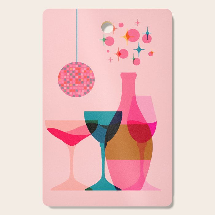 First Bubbly then Disco  Cutting Board Gallery Image 1