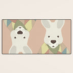 Whimsical Kangaroo II Desk Mat Gallery Image 3
