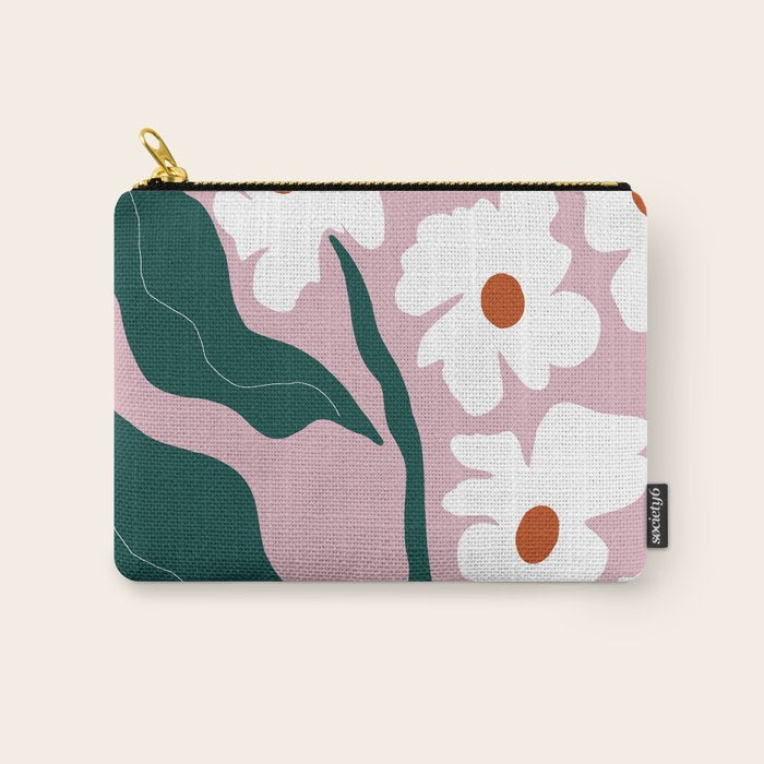 Blooming flora Carry All Pouch Gallery Image 1