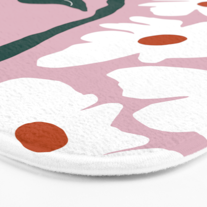Blooming flora Bath Mat Gallery Image 3