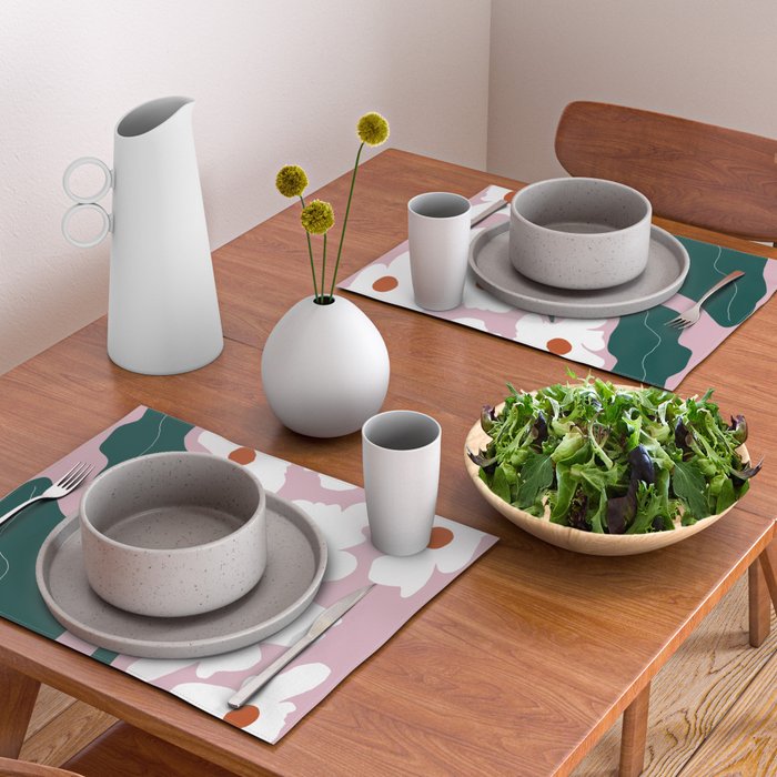Blooming flora Placemat Gallery Image 2