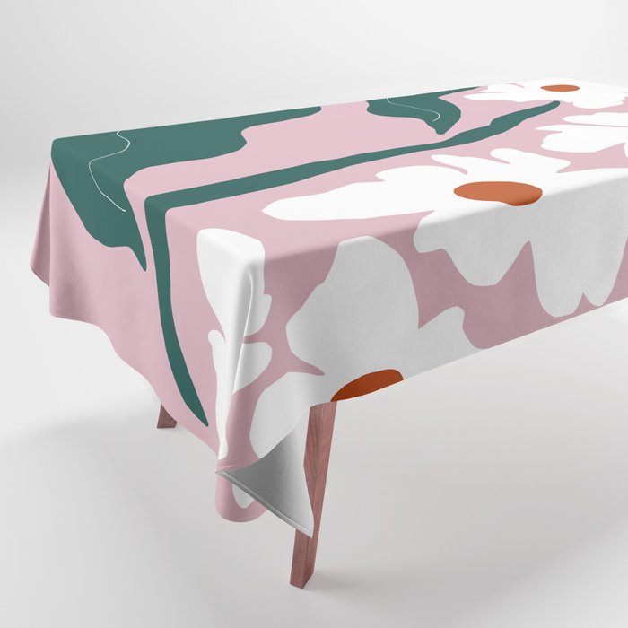 Blooming flora Tablecloth Gallery Image 1