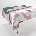 Blooming flora Tablecloth Gallery Image 1