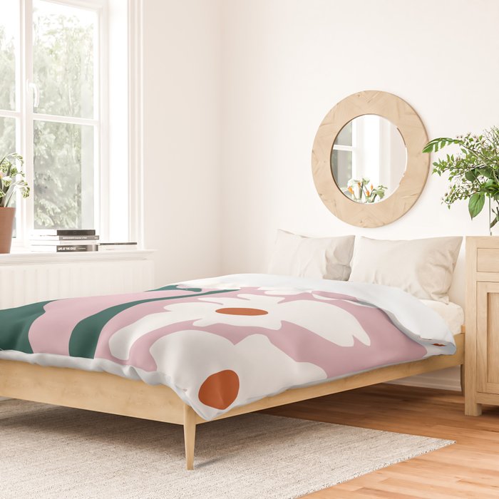 Blooming flora Duvet Cover Gallery Image 2
