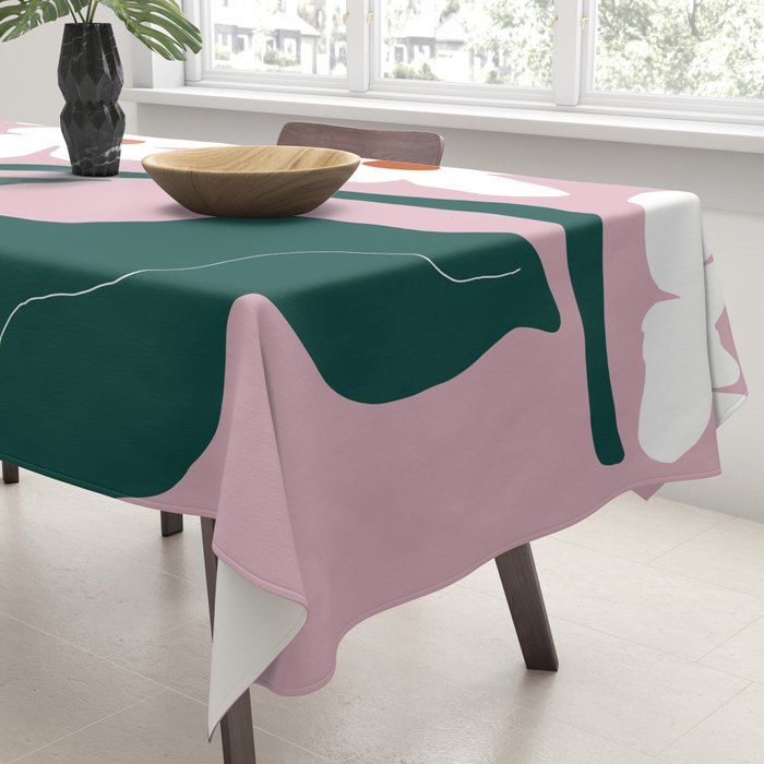 Blooming flora Tablecloth Gallery Image 3
