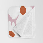 Blooming flora Throw Blanket Gallery Image 3