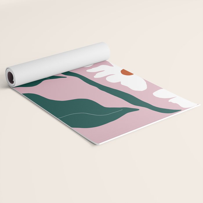 Blooming flora Yoga Mat Gallery Image 2