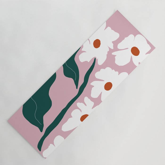 Blooming flora Yoga Mat Gallery Image 1