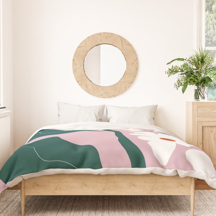 Blooming flora Duvet Cover Gallery Image 3