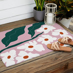 Blooming flora Outdoor Rug Gallery Image 2
