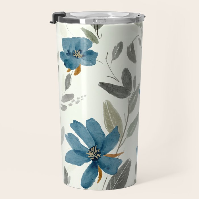 Happy Blues  Travel Mug Gallery Image 3