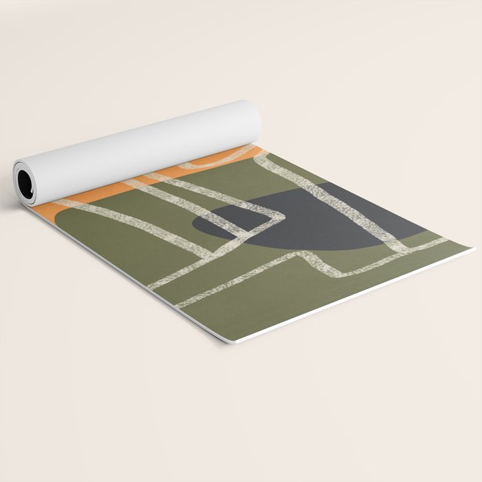 Organic Minimalist Layers 9 Yoga Mat Gallery Image 2