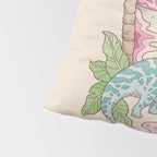 Aeon Archway: Triceratops | Dinosaur Sci-Fi Space Art Pillow Sham Gallery Image 4