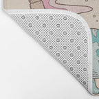 Aeon Archway: Triceratops | Dinosaur Sci-Fi Space Art Bath Mat Gallery Image 2