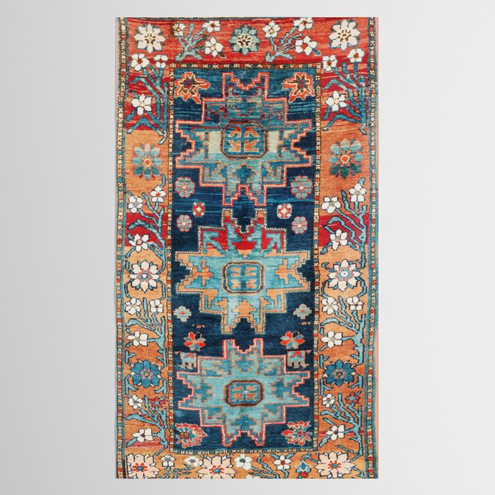 Karabakh  Antique South Caucasus Azerbaijan Rug Print Tablecloth Gallery Image 2