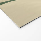 Abstract vase collage - deep green Welcome Mat Gallery Image 2