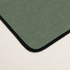 Abstract vase collage - deep green Desk Mat Gallery Image 4
