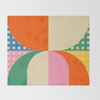 HAPPY BALANCE Throw Blanket Gallery Image 2