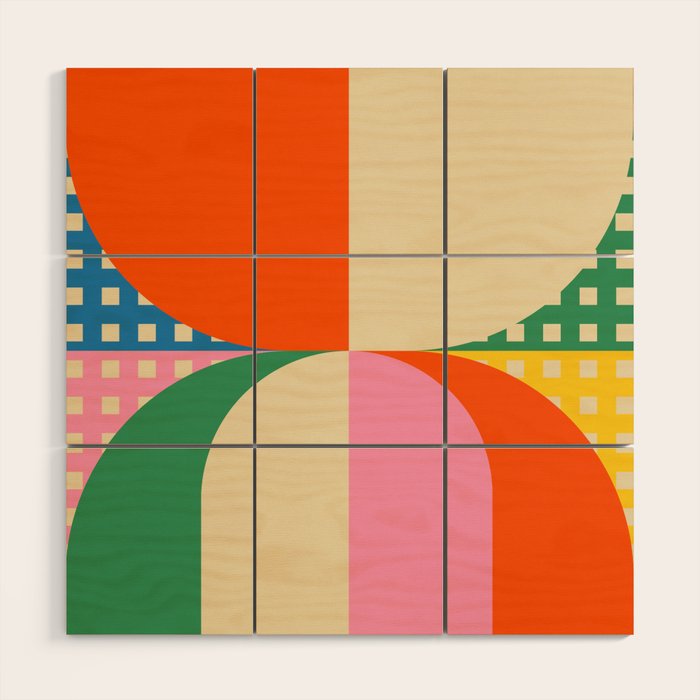 HAPPY BALANCE Wood Wall Art Gallery Image 1
