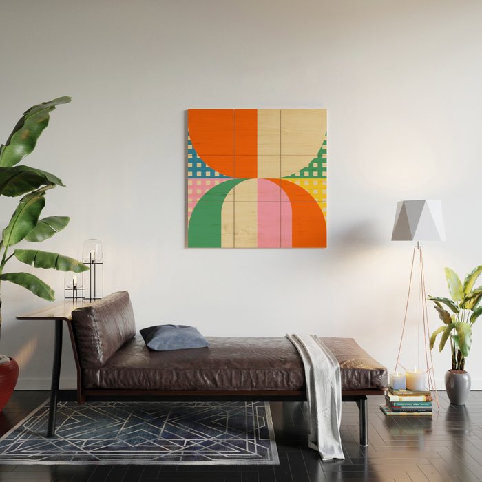 HAPPY BALANCE Wood Wall Art Gallery Image 2