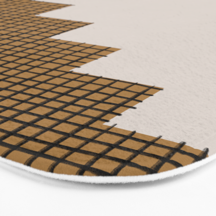 Blue Circle #2 Bath Mat Gallery Image 3