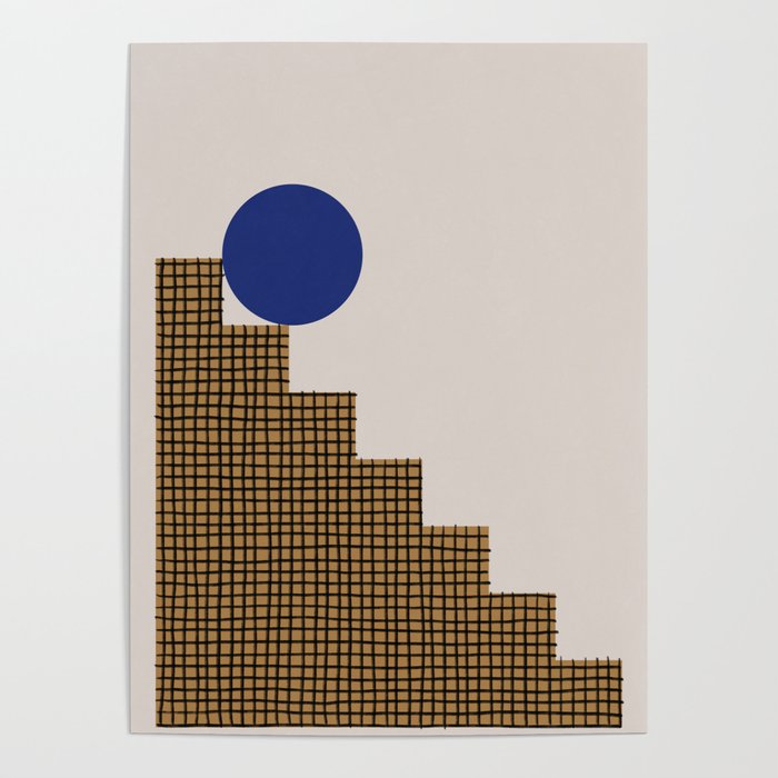 Blue Circle #2 Poster Gallery Image 4