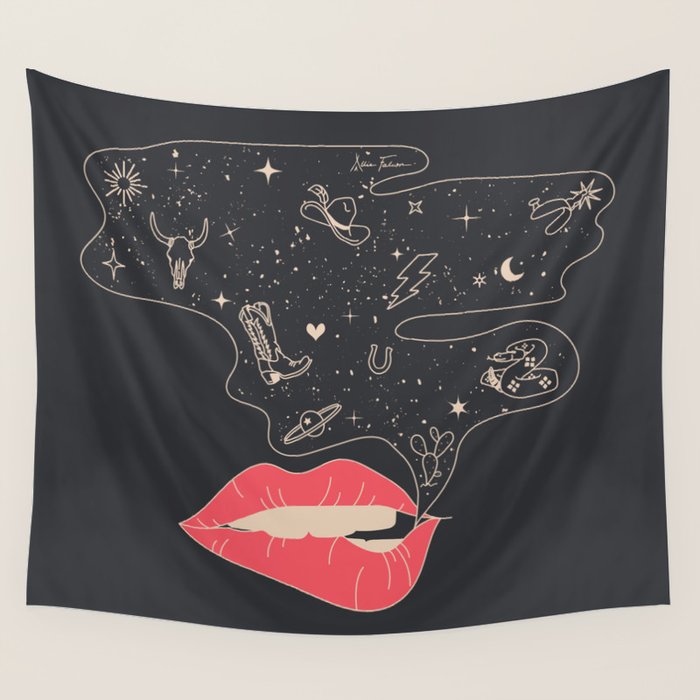 Talk Cowboy to Me Wall Tapestry Gallery Image 4