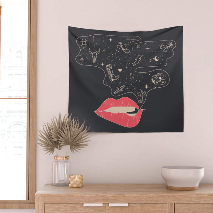 Talk Cowboy to Me Wall Tapestry Gallery Image 2