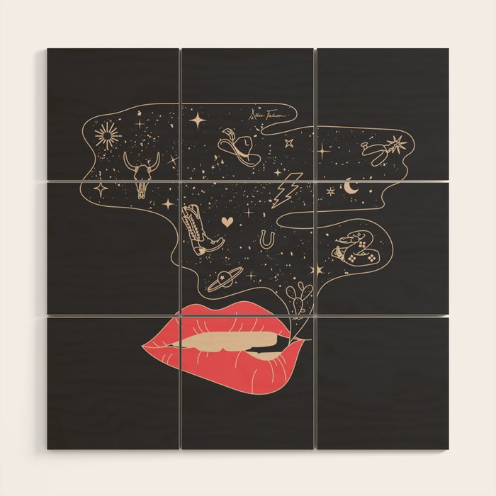 Talk Cowboy to Me Wood Wall Art Gallery Image 1