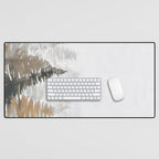 Watercolor Pine Trees 3 Desk Mat Gallery Image 1