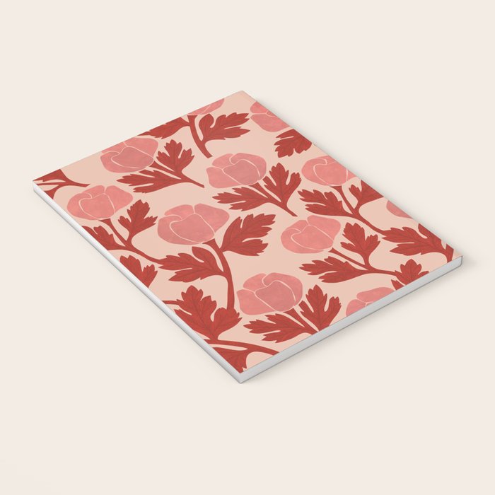 Roses pattern Notebook Gallery Image 3