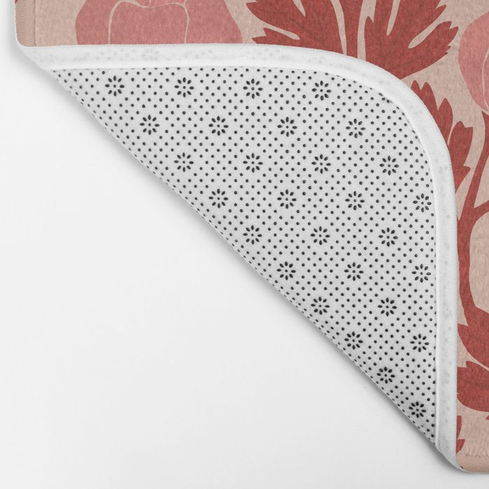 Roses pattern Bath Mat Gallery Image 2