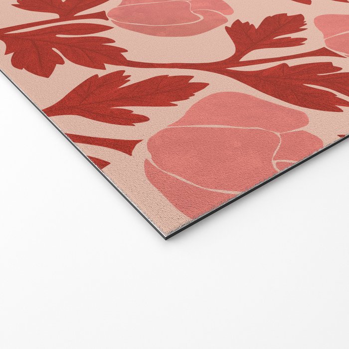 Roses pattern Welcome Mat Gallery Image 2