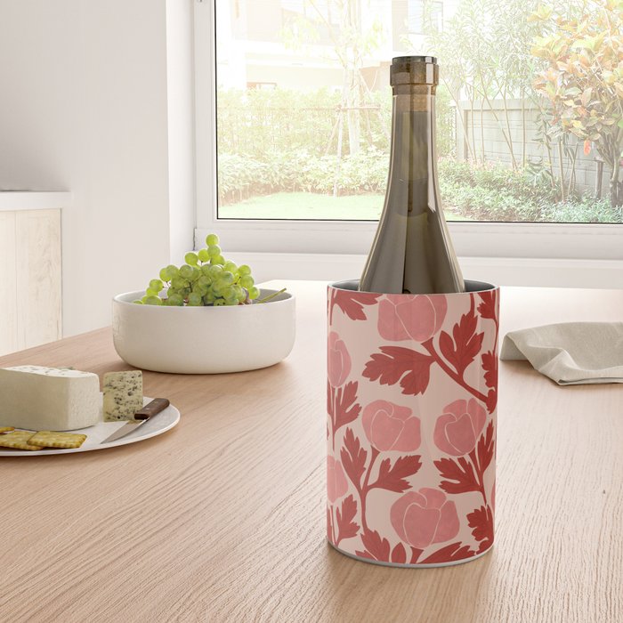 Roses pattern Wine Chiller Gallery Image 4
