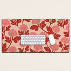 Roses pattern Desk Mat Gallery Image 1