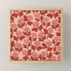 Roses pattern Mini Art Print Gallery Image 1