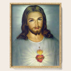 Sacred Heart Of Jesus Serving Tray Gallery Image 1