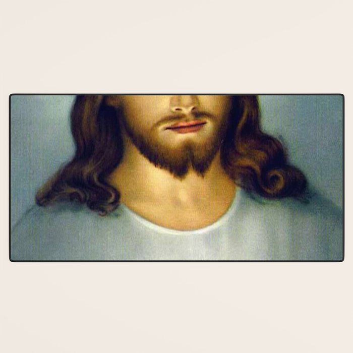 Sacred Heart Of Jesus Desk Mat Gallery Image 3