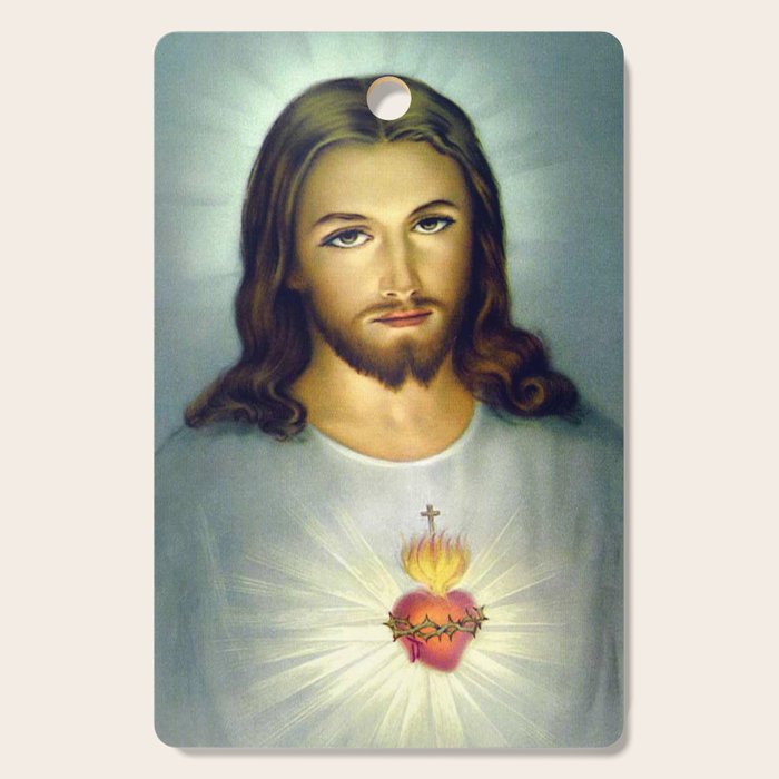 Sacred Heart Of Jesus Cutting Board Gallery Image 1