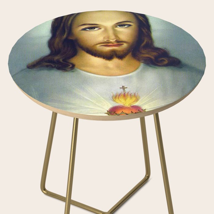 Sacred Heart Of Jesus Side Table Gallery Image 2