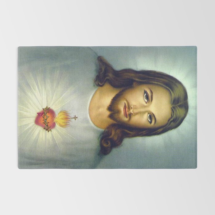 Sacred Heart Of Jesus Rug Gallery Image 2