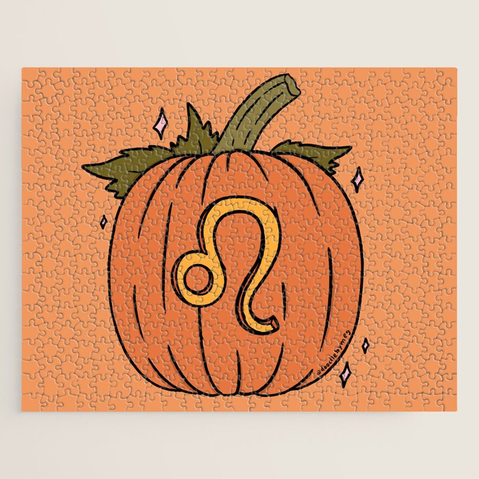 Leo Pumpkin Jigsaw Puzzle Gallery Image 1