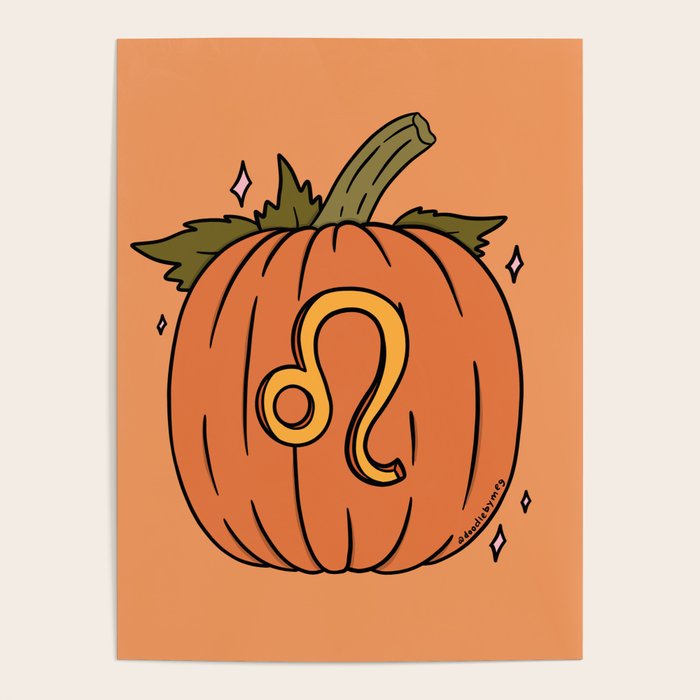 Leo Pumpkin Poster Gallery Image 1