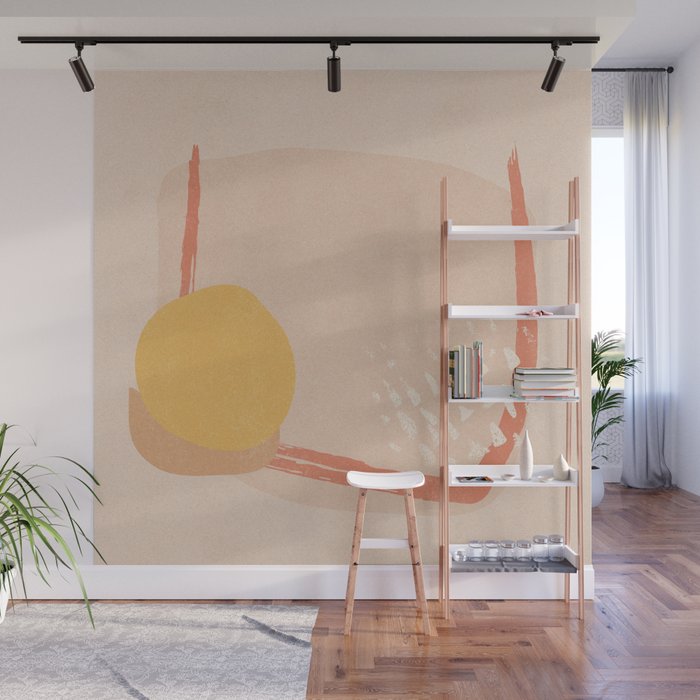 Abstract No.2 Wall Mural Gallery Image 1